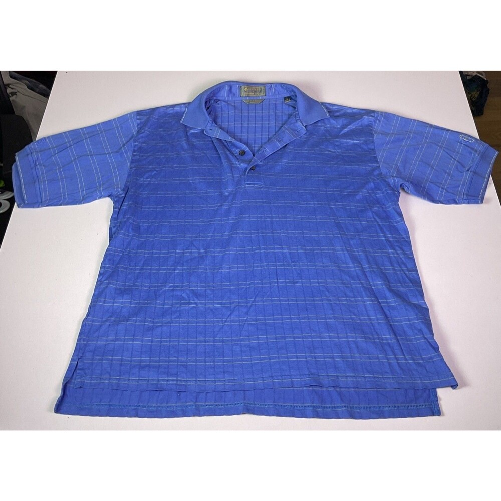 Descente Mens Golf Polo Sz L